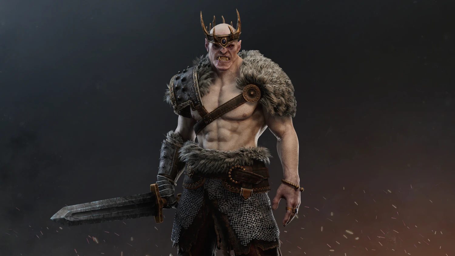 Orc Marauder 3D Model .c4d .max .obj .3ds .fbx .stl .blend 