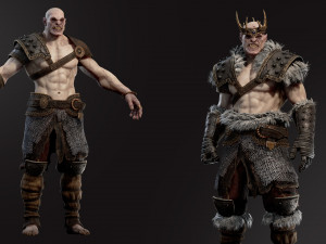 Orc Marauder 3D 모델