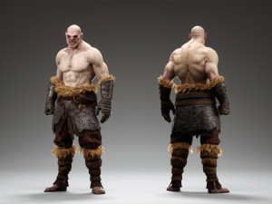 Orc Marauder 3D 모델