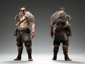 Orc Marauder 3D 모델