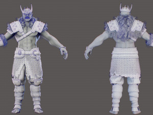Orc Marauder 3D 모델