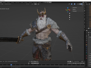Orc Marauder 3D 모델
