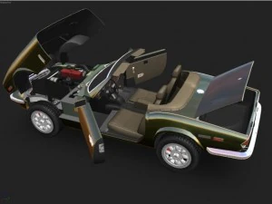 triumph spitfire mk4 3D Model