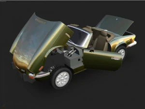 triumph spitfire mk4 3D Model