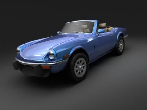 triumph spitfire mk4 3D Model