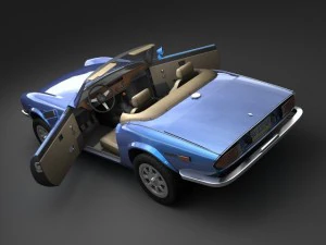 triumph spitfire mk4 3D Model