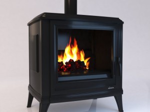 iron stove invicta sedan 15 Modèle 3D