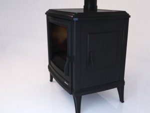 iron stove invicta sedan 15 3D Model