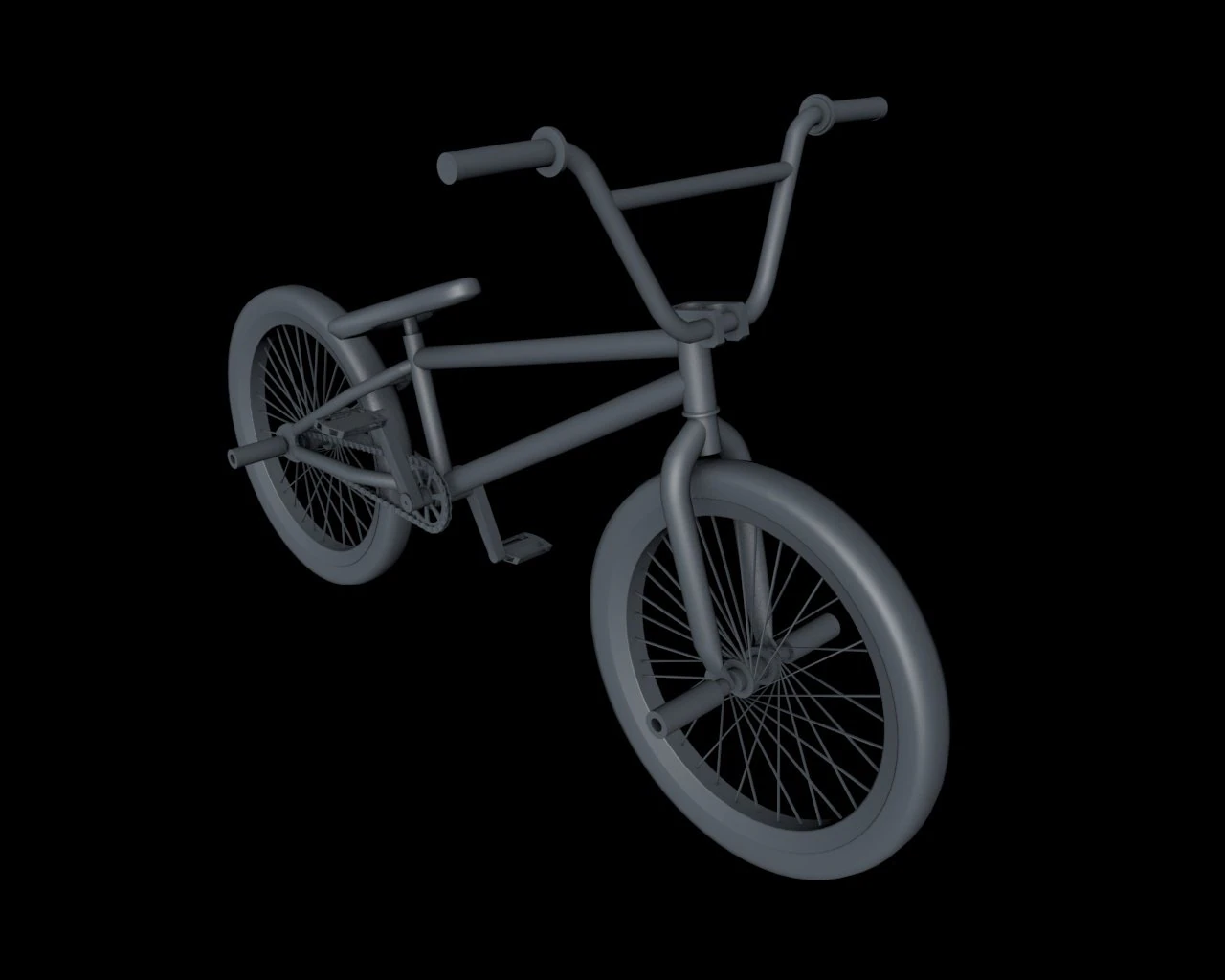bmx 3D Model .c4d .max .obj .3ds .fbx .stl .blend 