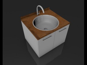 kitchen sink Model 3D
