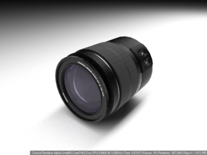 cannon lens Modelo 3D