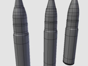 vss with pso1 and bullets 3D Model