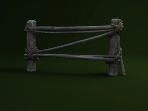 fence Modello 3D