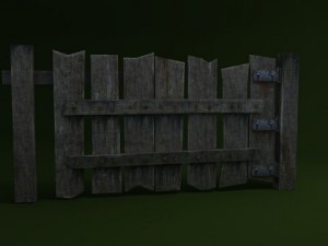 fence Modello 3D