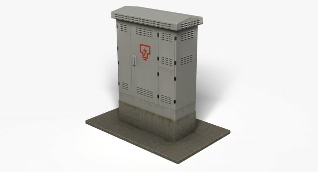electric box Modèle 3D .c4d .max .obj .3ds .fbx .stl .blend 