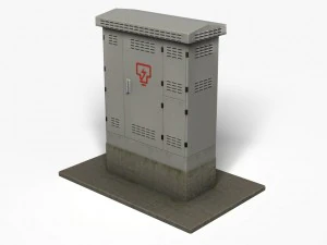 scatola elettrica Modello 3D
