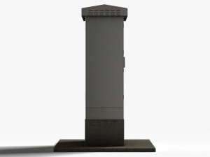electric box Modèle 3D