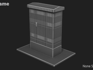 electric box Modèle 3D