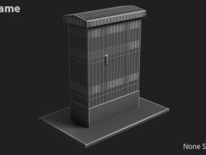 electric box Modèle 3D