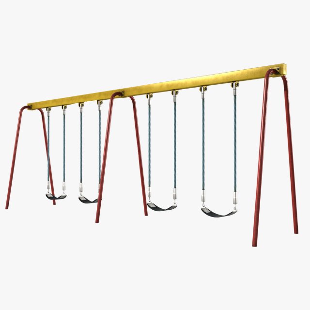 swing 3D 模型 .c4d .max .obj .3ds .fbx .stl .blend 