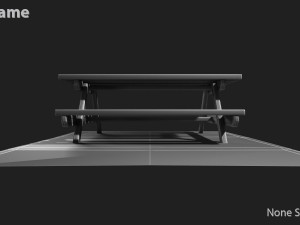picnic table Modèle 3D