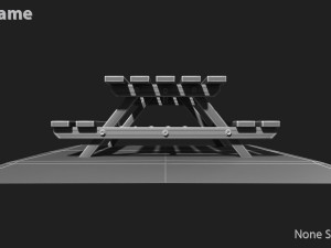 picnic table Modèle 3D