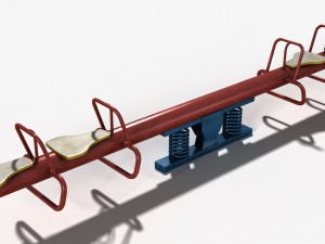 seesaw 3D Modell