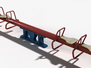 seesaw 3D Modell