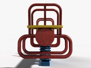 seesaw 3D Modell