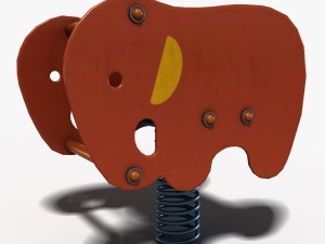 elephant spring Modelo 3D