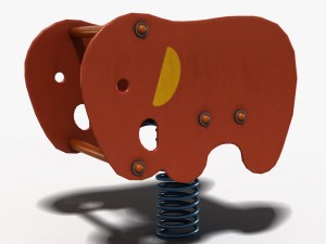 elephant spring Modelo 3D