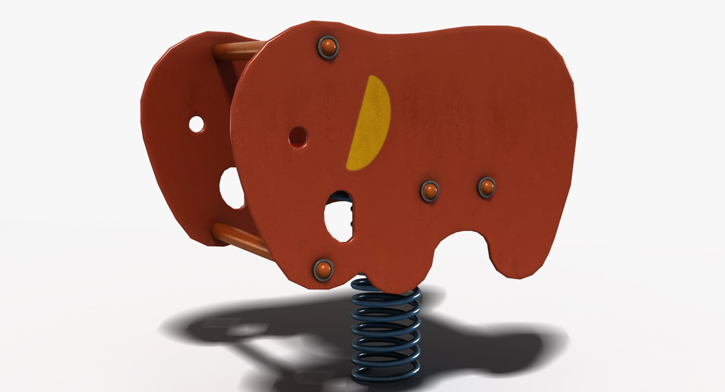 Spring 3d model