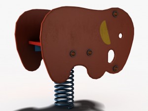 elephant spring Modelo 3D