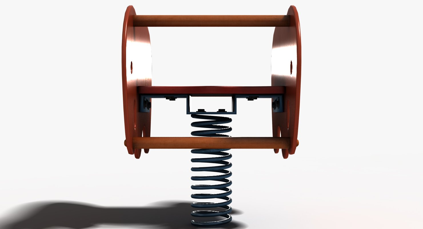 Spring 3d model