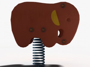 elephant spring Modelo 3D