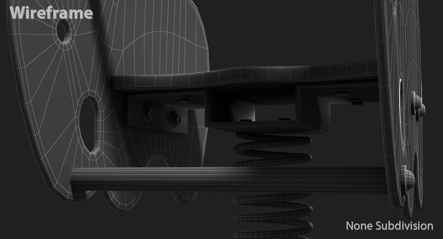 Spring 3d model