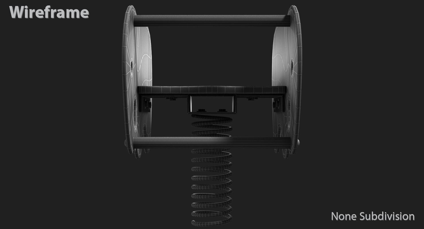 Spring 3d model