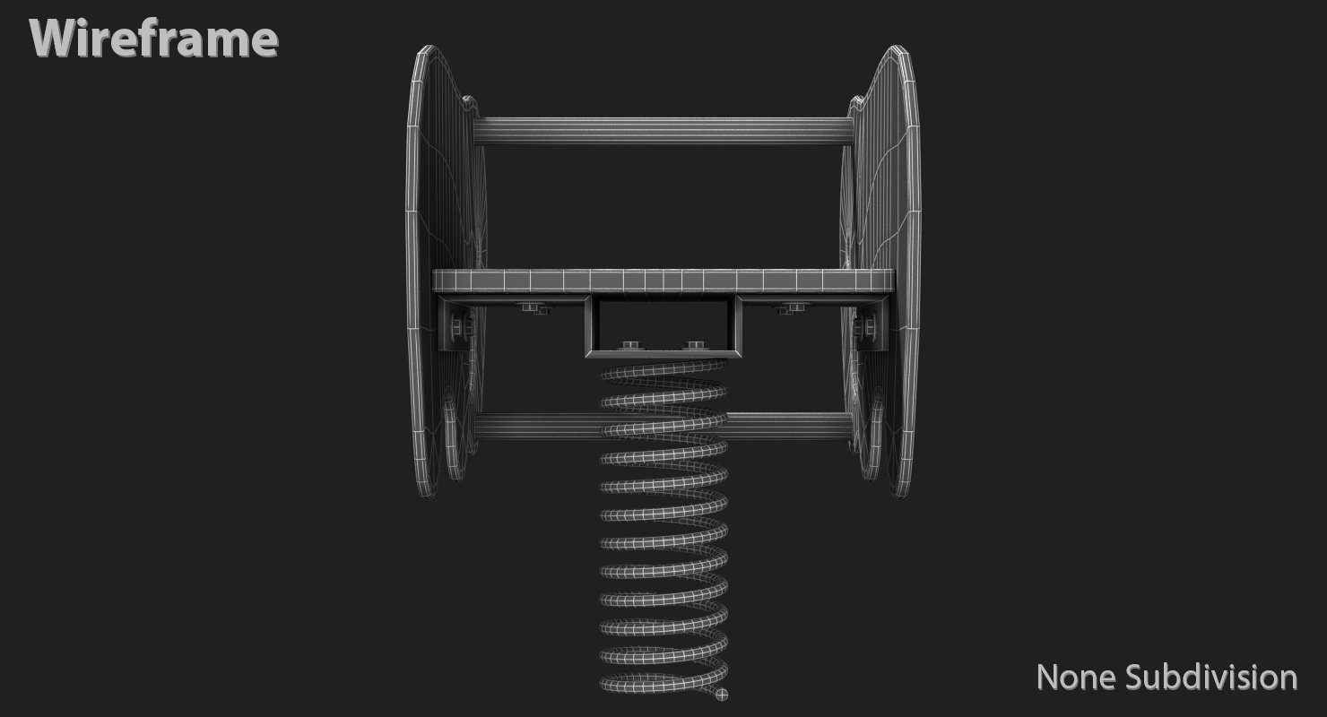 Spring 3d model