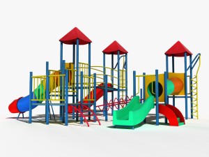 playground slide Modelo 3D