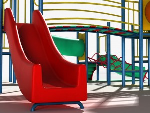 playground slide 3D 모델