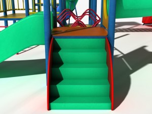 playground slide 3D 모델