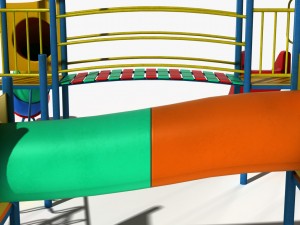 playground slide 3D 모델