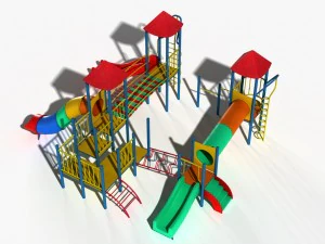 playground slide 3D Model