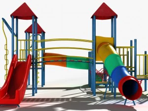 playground slide 3D Model