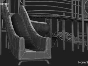 playground slide 3D Model