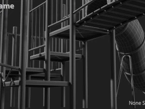 playground slide 3D Model