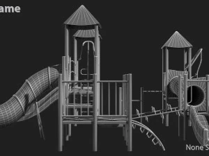 playground slide 3D Model