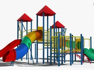 playground slide 3D Model