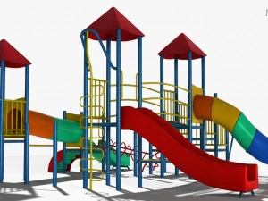 playground slide 3D Model