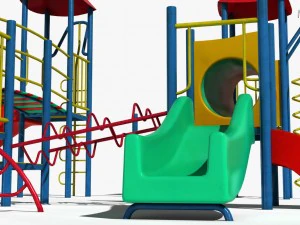 playground slide 3D Model